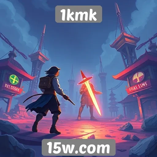 Como o 1kmk se destaca entre plataformas de jogos