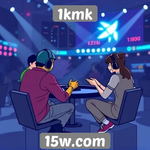 Interação social em jogos do site 1kmk
