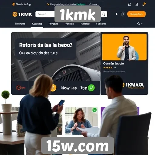 Experiência de usuário no site 1kmk é destacada